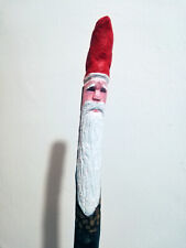 Bastone corto da autodifesa o esposizione con testa di Babbo Natale