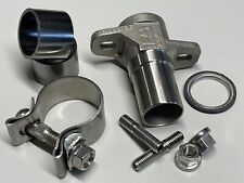 Kit bocchette di scarico in acciaio inox per Honda Helix CN250, Piaggio Hexagon 250GT