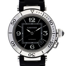 CARTIER 2790 Pasha WATCH black