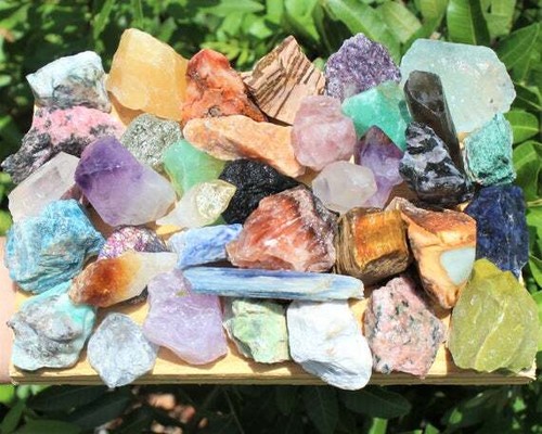 Stock minerali pietre - stock,
