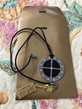 Collana Acciaio Nera Alviero