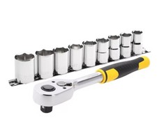 Set 10 pz cricchetto att. 1/2"