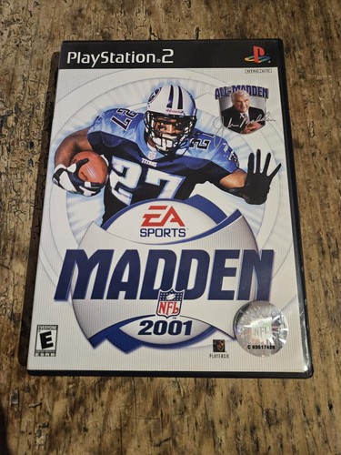 Madden 2001 sports - madden, ps2