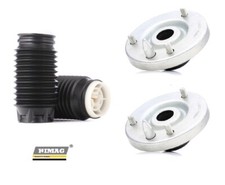 Coppia Supporti Ammortizzatori + Tamponi Anteriori per Alfa Romeo 159 Brera