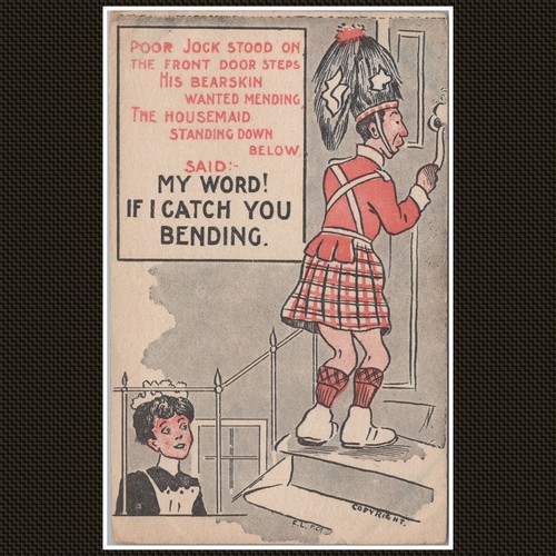 Comic scotsman jock - comic,