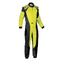 KK0172717858 TUTA KART KS-3 ADULTO NERO/GIALLO FLUO TG.58 OMP