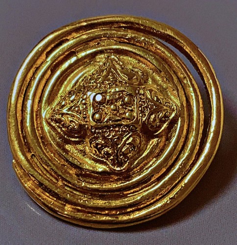 Vtg broche pins yves - pins, saint