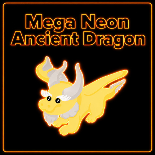 Mega neon antico - antico, drago