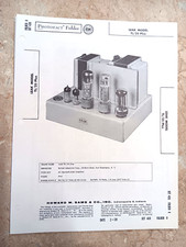 Amplificatore di potenza originale SAMS PHOTOFACT 430-8 LEAK TL/25 PLUS - EL34