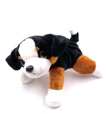 Peluche Pupazzo Cane Lupetto Vierbeiner Bovaro Bernese L 20 CM
