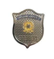 Placca G.P.G I.P.S Guardie giurate mod. Repubblica Guardia Particolare Giurata