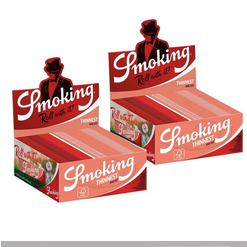Cartine smoking thinnest red - cartine,