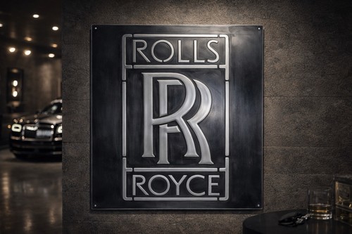 Vintage rolls royce metal - rolls,
