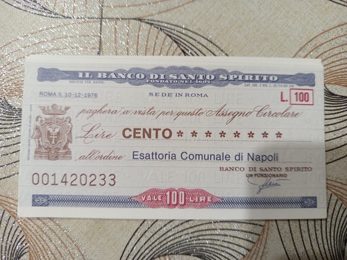 Miniassegni banco santo - il, di