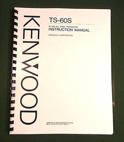 Kenwood 60s manuale - kenwood,