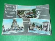 Cartolina Saluti da San Giovanni La Punta ( Catania ) - Vedute diverse 1964