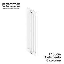 Termosifone tubolare acciaio 6 colonne - H 1800 mm Comby