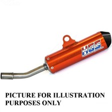 HGS Orange Carbon Cap Silencer