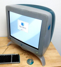 Apple Vintage  Studio Display 21"  Blueberry CRT - 1999