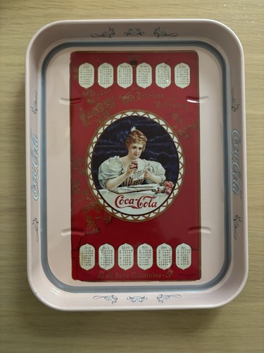 Vassoio coca cola calendario - coca-cola,
