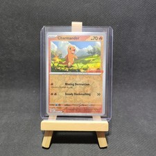 Pokemon TCG Card - Charmander 004/165 151 GameStop Stamped Promo Holo - Eng - Nm