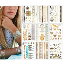 12 Tatuaggi Temporanei Hennè