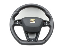 Volante Airbagvolante per Seat Leon 5F SC FR 13-18 5F0880201H 136TKM!!!