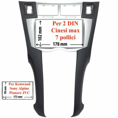 Mascherina doppio din - doppio,