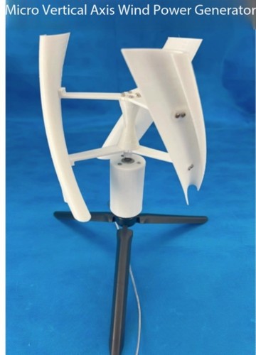Micro turbina eolica - , asse