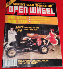 OPEN WHEEL MAGAZINE  VOL 9  #7   july    1989  4w6