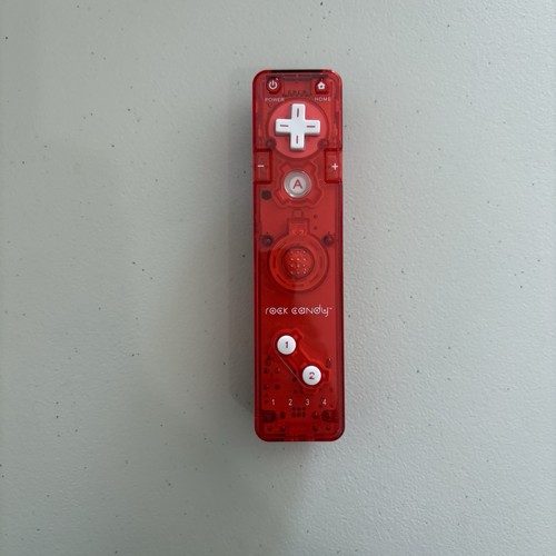 Nintendo wii red - red, rock