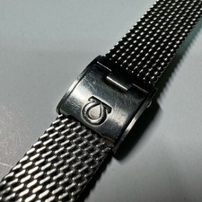 Cinturino originale OMEGA 6010 11 mm ansa vintage da donna in rete #607