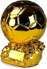 Golden Ballon Football Championship Prize Trophy Personalizzabile Player Award S
