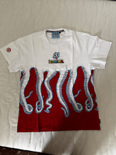 Gumball X Octopus T-Shirt Taglia M Maglia Red