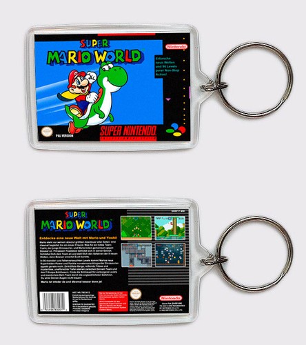 Portachiavi super mario world - super,