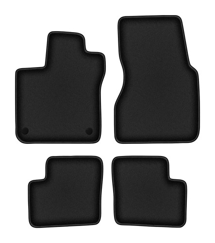 Set tappetini auto velour neri