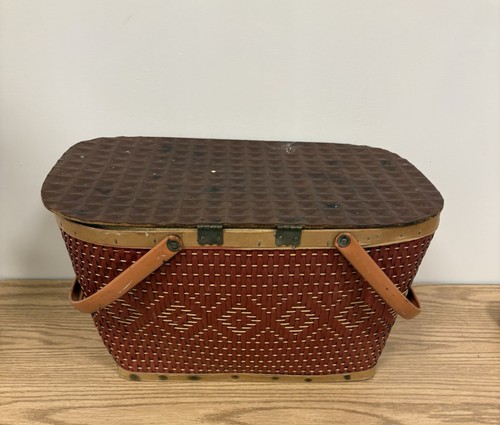 Cestino picnic vintage anni - cestino,