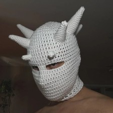 Maschera drago fatta mano - drago, a