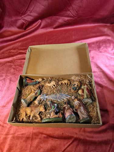 Vecchie statuine presepe - 11,
