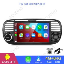 7" For Fiat 500 2007-2015