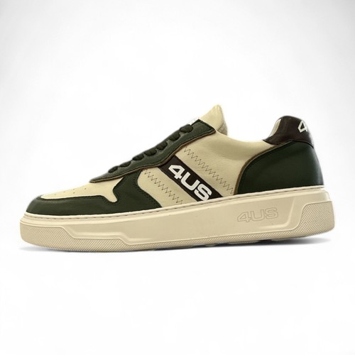 4us paciotti sneakers oliva - paciotti,
