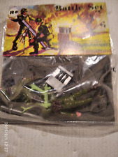 HONG KONG/GIG- DIORAMA SOLDATINI CON MORTAIO -1/32- ANNI'70- NUOVO