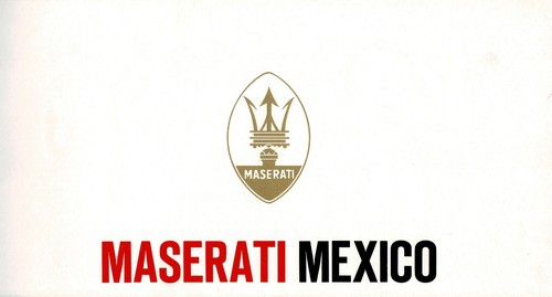 Prospetto maserati messico - ",