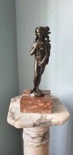 Antica scultura bronzo su - scultura, in
