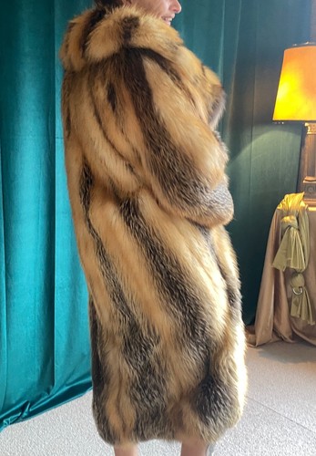 Cappotto pelliccia volpe - cappotto, di