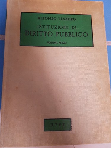 Tesauro diritto pubblico - diritto,