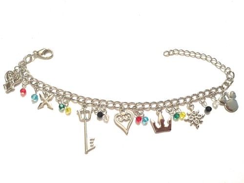 Kingdom hearts bracciale - hearts,