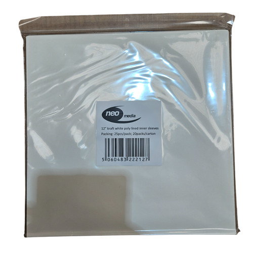 Kraft white poly - kraft,