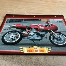 Ducati MH900e 2000 900 MHe fiche carte moto passion collection Atlas