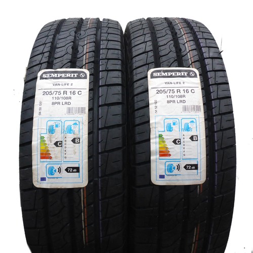 205 16c semperit 75 - 75, 2x